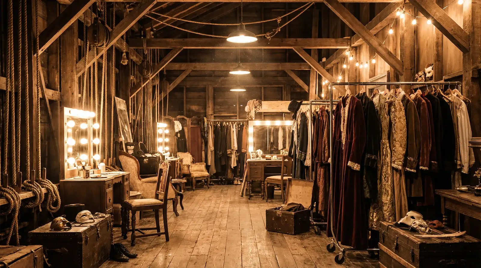 日本伦理 幕后制作现场 - 服装道具间